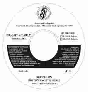 True North Ale Company Bright & Early Tropical IPA