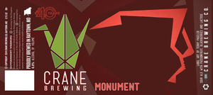 Crane Brewing Monument January 2020