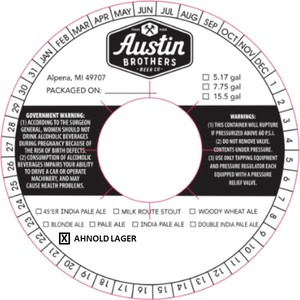 Austin Brothers Beer Co Ahnold January 2020