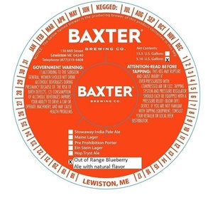 Baxter Brewing Co. Out Of Range Blueberry