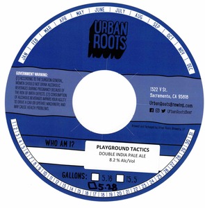 Urban Roots Brewing Playground Tactics