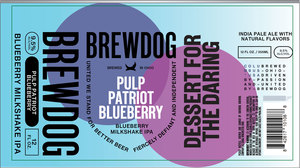 Brewdog Pulp Patriot Blueberry February 2020