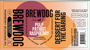 Brewdog Pulp Patriot Raspberry February 2020