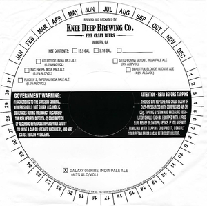 Knee Deep Brewing Co Galaxy On Fire