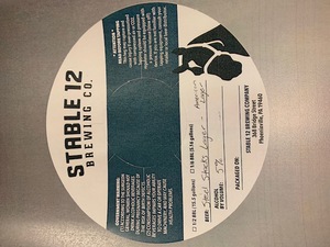 Stable 12 Brewing Company Steel Stacks Lager February 2020
