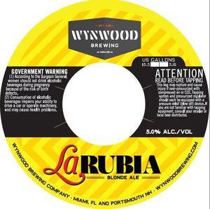 Wynwood Brewing Company La Rubia February 2020