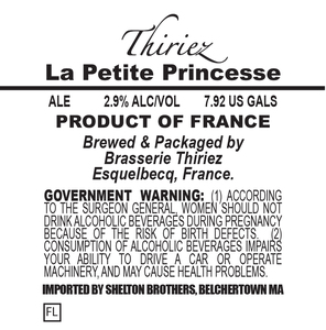 Thiriez La Petite Princesse