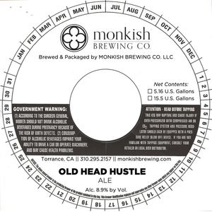 Monkish Brewing Co. LLC Old Head Hustle February 2020