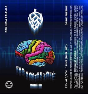 Monkish Brewing Co. LLC Brainwaves Swell