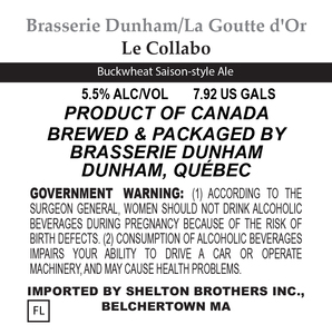 Brasserie Dunham/la Goutte D'or Le Collabo
