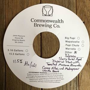 Commonwealth Brewing Co Yoloroso