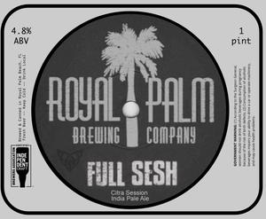 Royal Palm Brewing Company Full Sesh Citra Session India Pale Ale