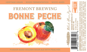 Fremont Brewing Bonne Peche