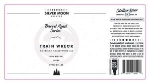 Silver Moon Brewing Train Wreck American Barleywine Ale February 2020