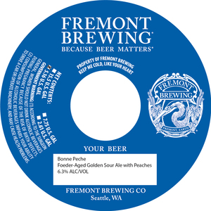 Fremont Brewing Bonne Peche