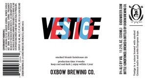 Oxbow Brewing Co. Vestige