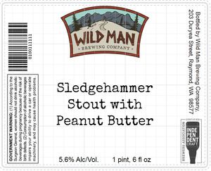 Wild Man Brewing Company Sledgehammer Peanut Butter Stout