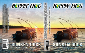 Hoppin' Frog Sunken Dock February 2020