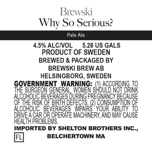 Brewski Why So Serious February 2020