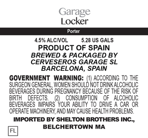 Garage Locker February 2020