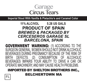 Garage Circus Tears February 2020