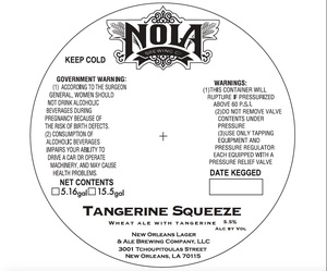 Tangerine Squeeze February 2020