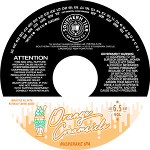 Southern Tier Brewing Co Orange Creamsicle