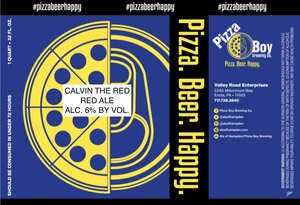 Pizza Boy Brewing Co. Calvin The Red