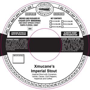 Cigar City Brewing Xmucane's Imperial Stout February 2020