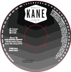Kane Brewing Company Lunchbox Hero