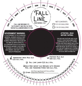 Fall Line Brewing Co. Norsehart February 2020