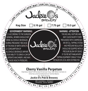 Jackie O's Cherry Vanilla Perpetum