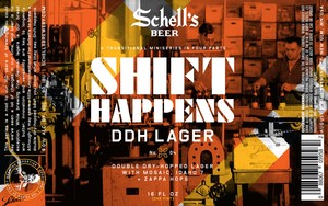 Schell's Shift Happens Ddh Lager No. 4