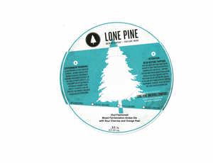 Lone Pine Brewing Company Oud Fashioned