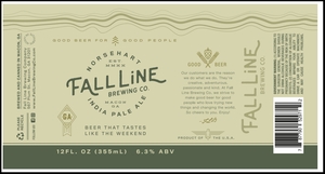 Fall Line Brewing Company Norsehart India Pale Ale