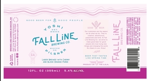 Fall Line Brewing Company Yoshi February 2020