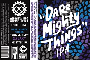 Dare Mighty Things Single Hop Galaxy February 2020