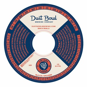 Dust Bowl Brewing Co Lo Cal Lager February 2020