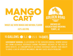 Golden Road Brewing Mango Cart February 2020