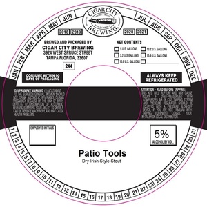 Cigar City Brewing Patio Tools