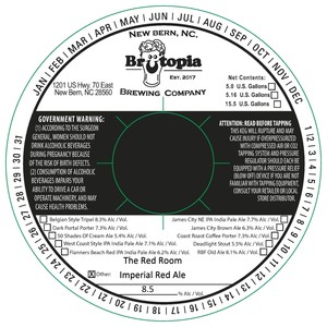 Brutopia The Red Room Imperial Red Ale
