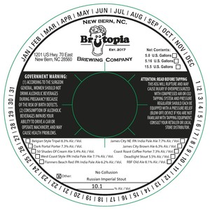 Brutopia No Collusion Russian Imperial Stout