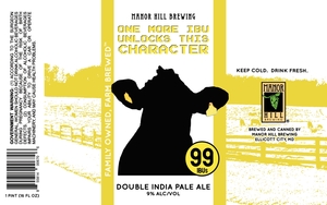 Manor Hill Brewing One More Ibu Unlocks This Character Double India Pale Ale February 2020