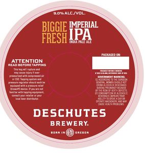 Deschutes Brewery Biggie Fresh February 2020