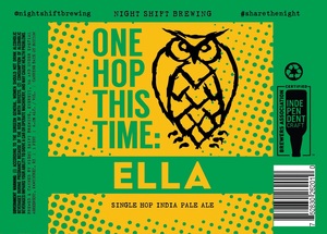 One Hop This Time: Ella Single Hop India Pale Ale
