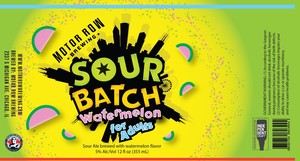 Motor Row Brewing Sour Batch