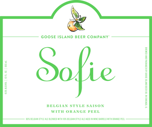 Goose Island Beer Company Sofie