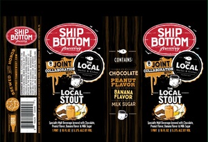Ship Bottom Brewery Chocolate Peanut Butter Flavor Banana Flavor Local Stout