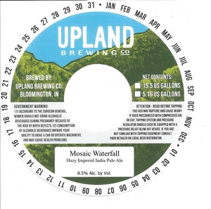 Upland Brewing Co. Mosaic Waterfall