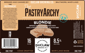 Duclaw Brewing Co. The Pastryarchy February 2020